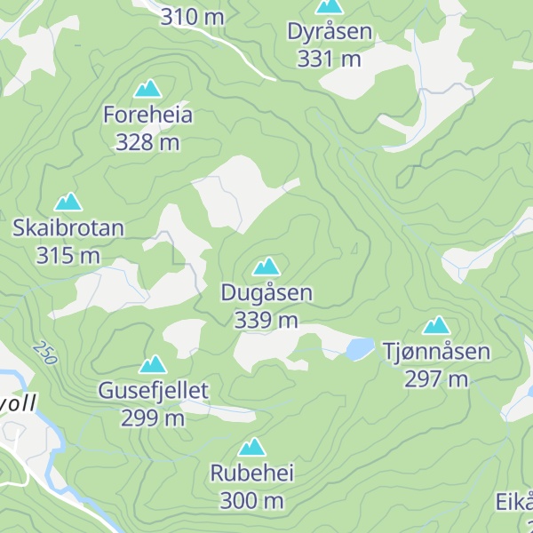 Map of Dugåsen