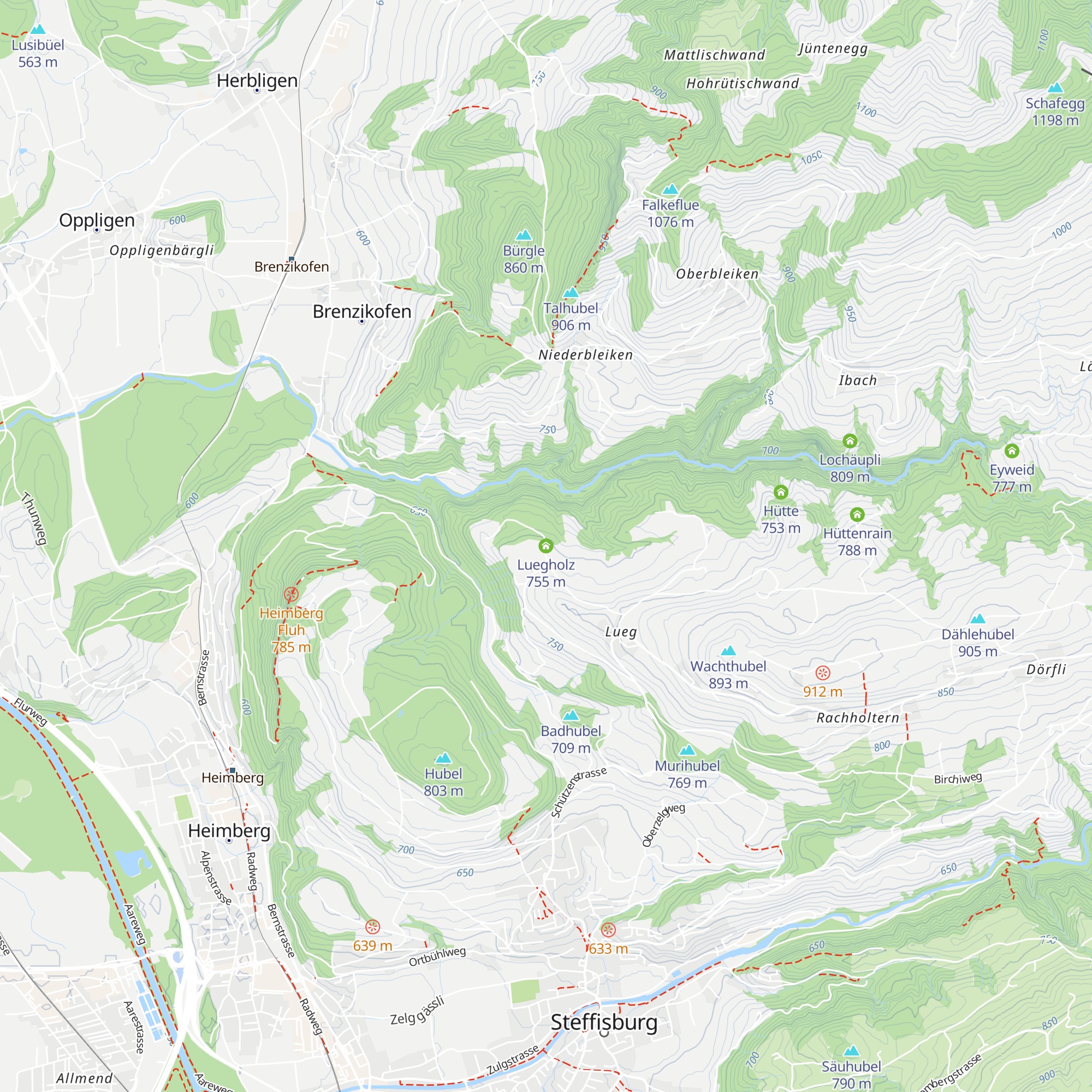 Luegholz map