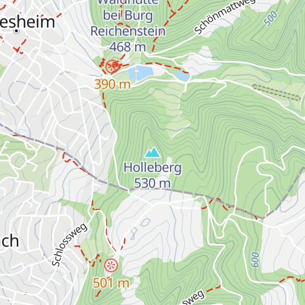Map of Holleberg