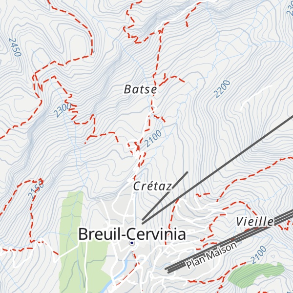 Map of Les Clochards