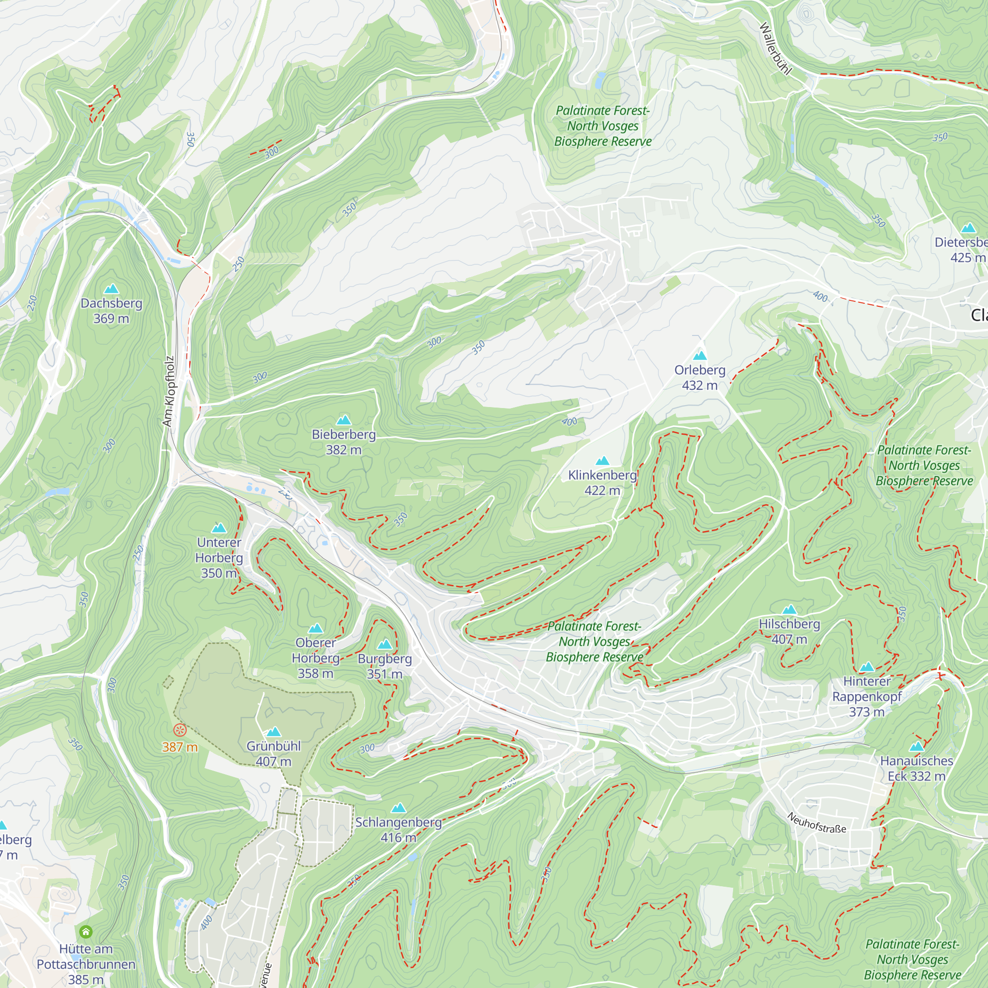 Teufelshütte map