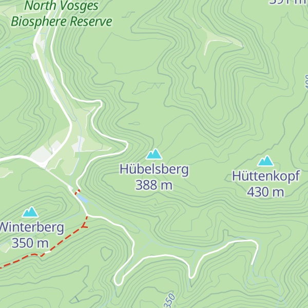 Map of Hübelsberg