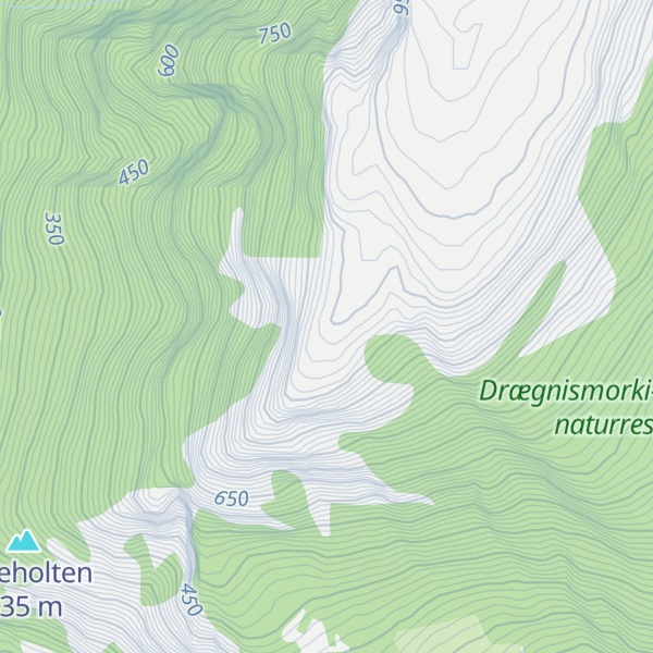 Map of Hjerseggnosi