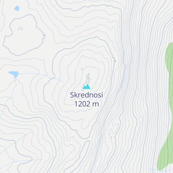 Map of Skrednosi
