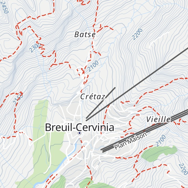 Map of Baita Cretaz