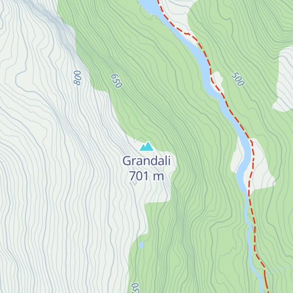 Map of Grandali