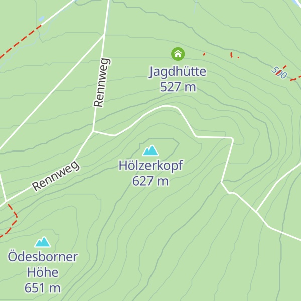 Map of Hölzerkopf