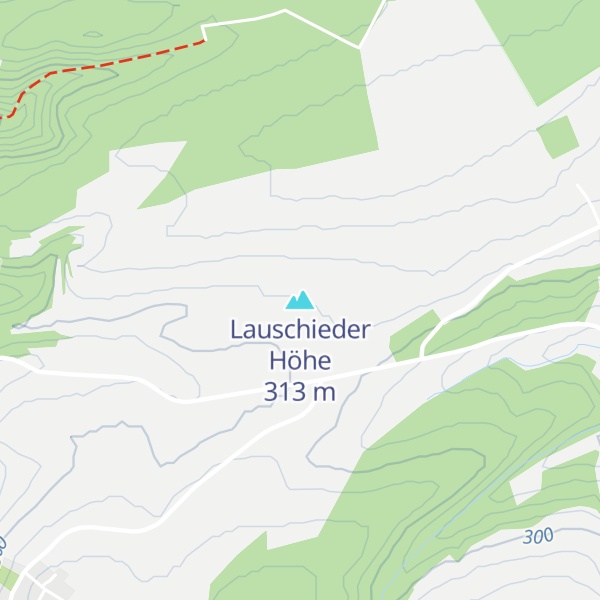 Map of Lauschieder Höhe