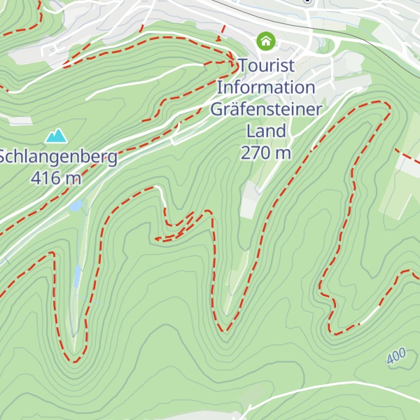 Map of Dekan Ehling Hütte