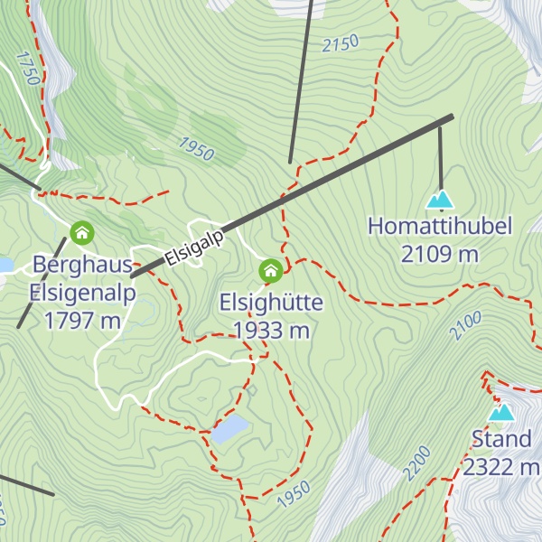 Map of Elsighütte
