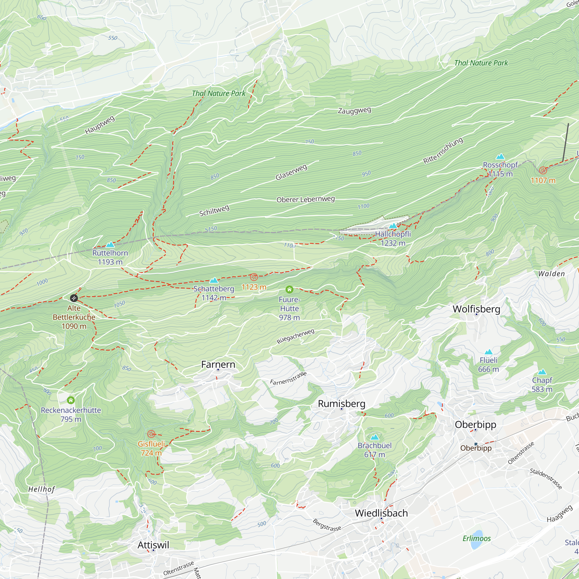 Fuure-Hütte map