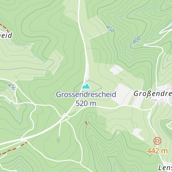 Map of Grossendrescheid