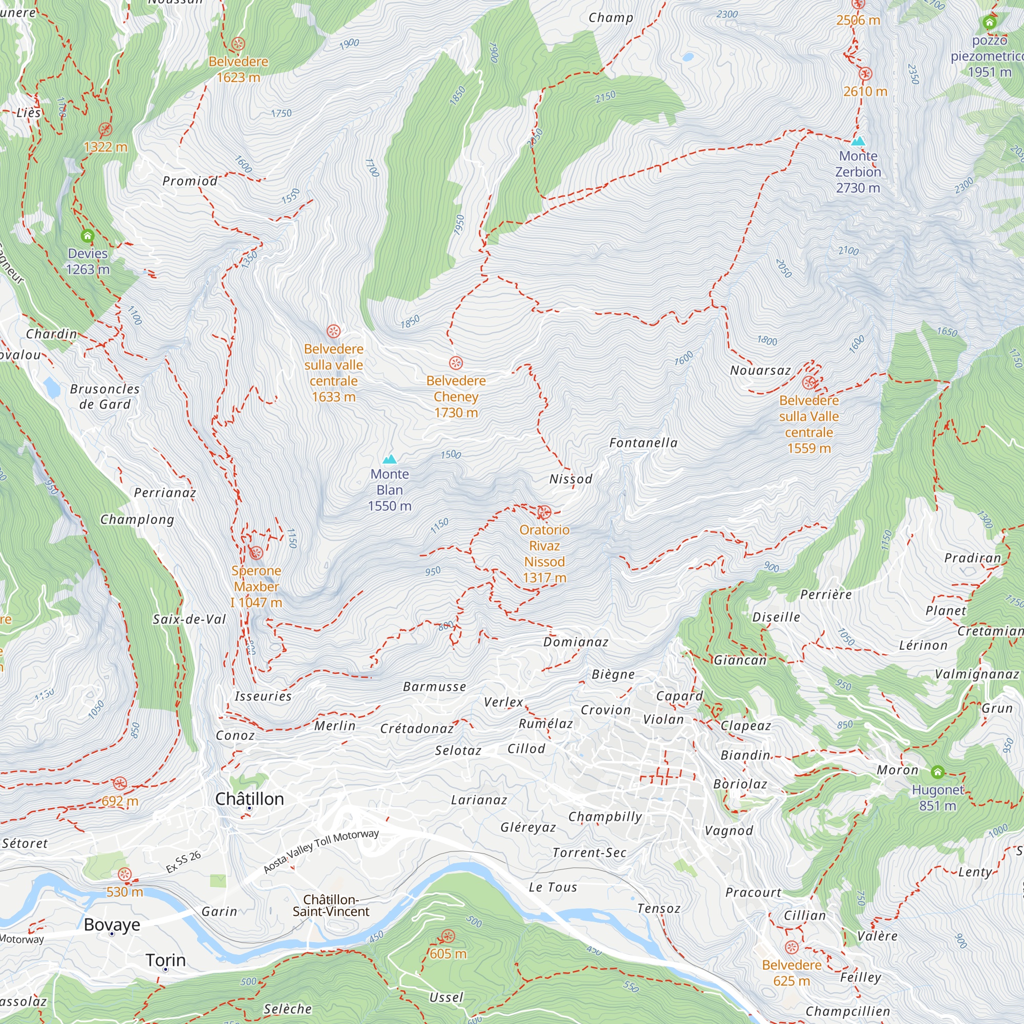 Rivaz map