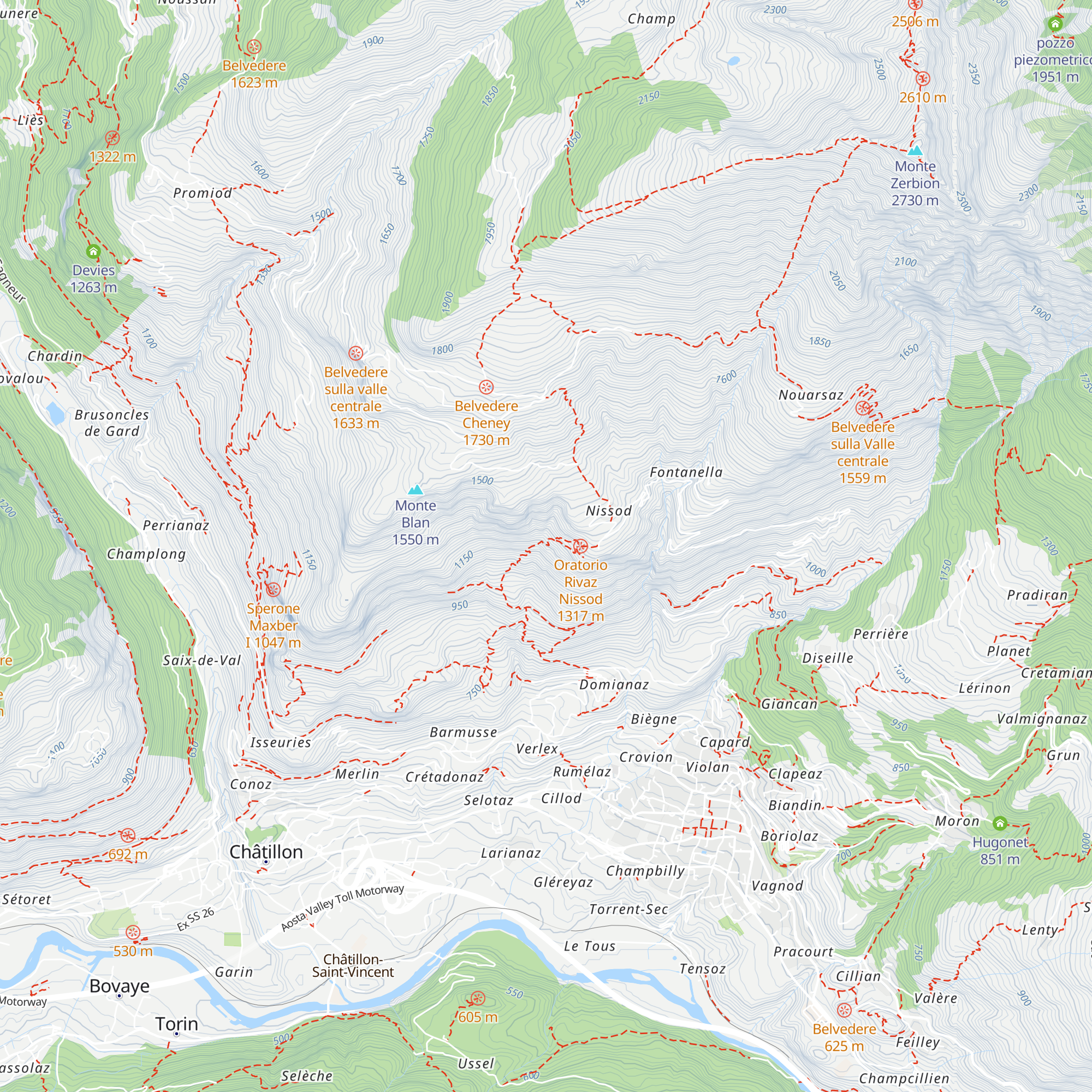 Rivaz map