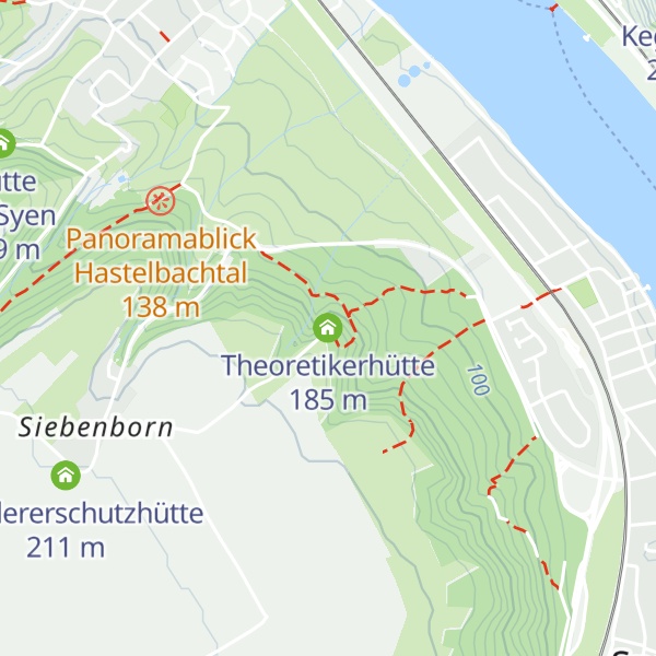 Map of Theoretikerhütte