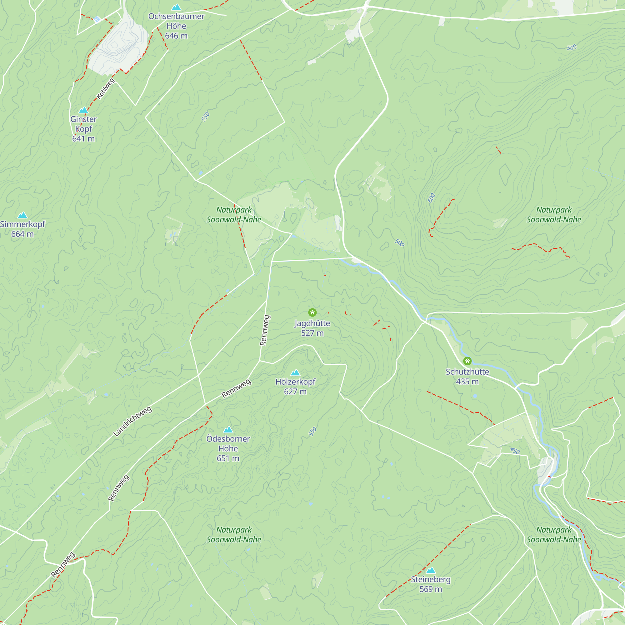 Jagdhütte map