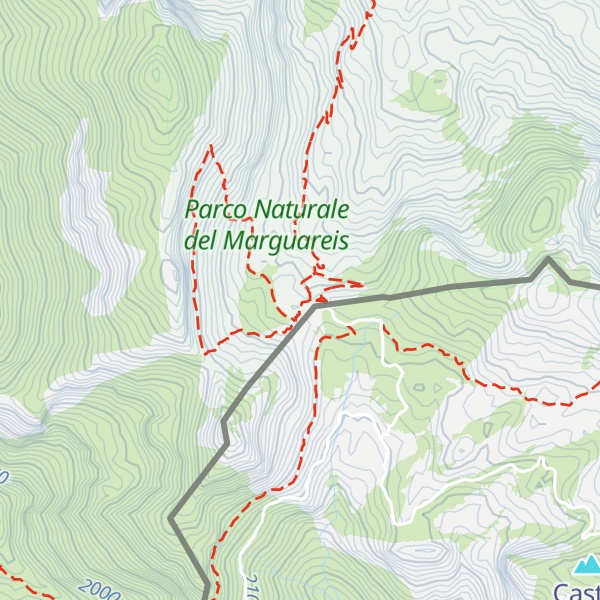 Map of Capanna Morgantini