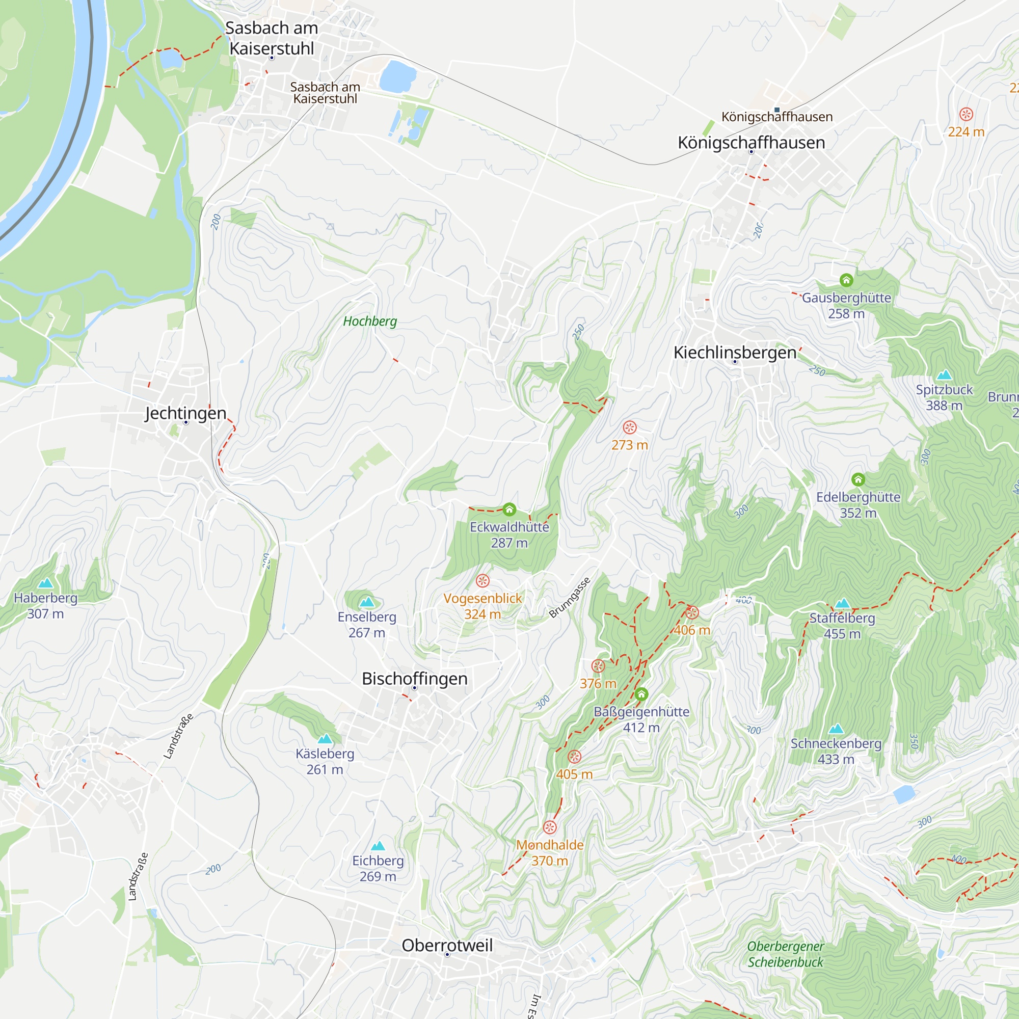Eckwaldhütte map