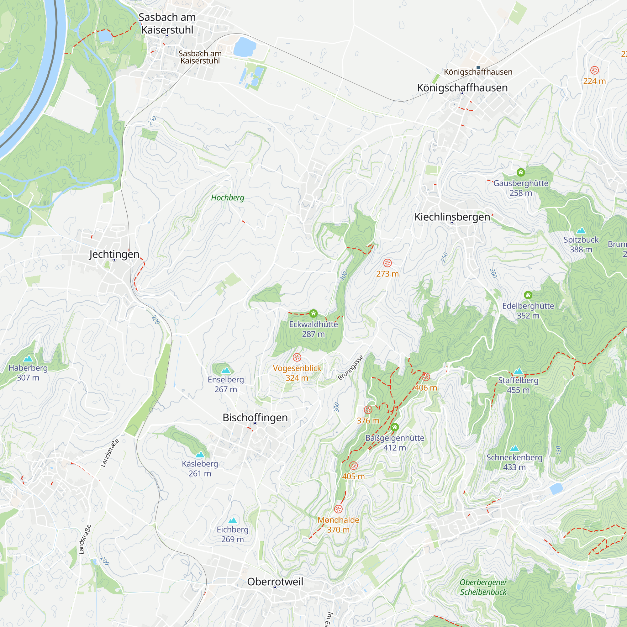 Eckwaldhütte map