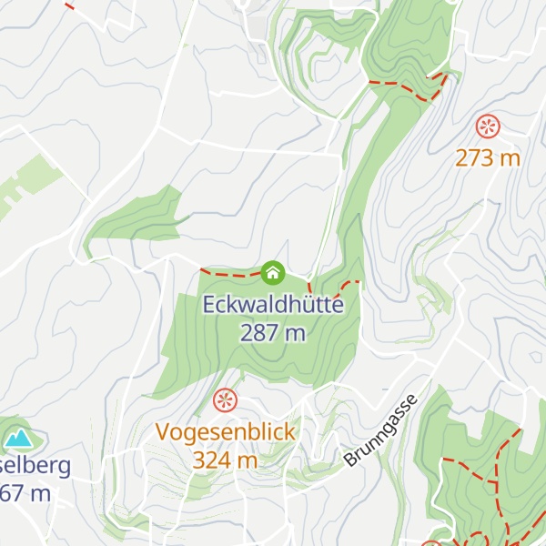 Map of Eckwaldhütte