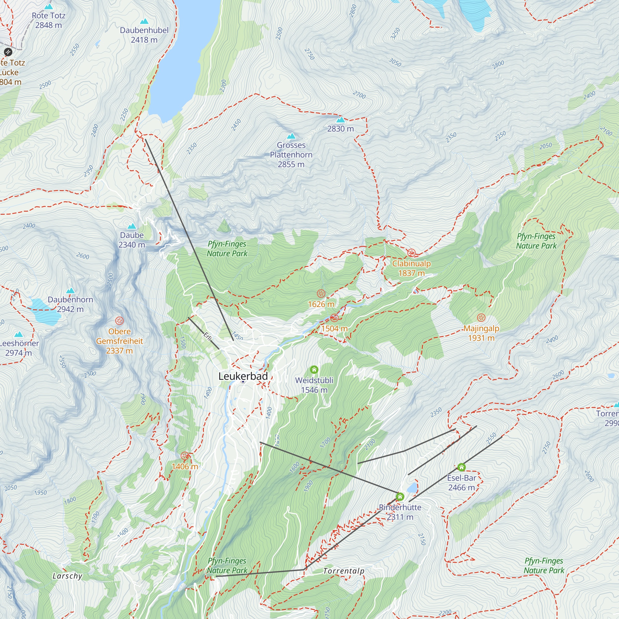 Buljes map