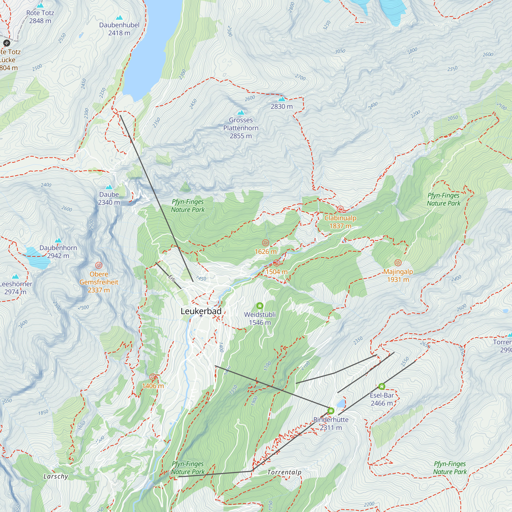 Buljes map