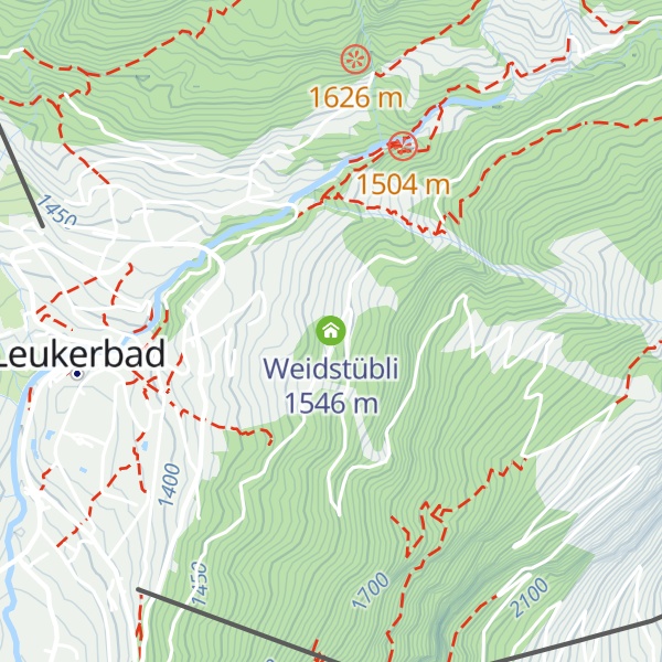 Map of Weidstübli
