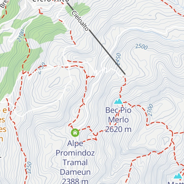 Map of Frantoio