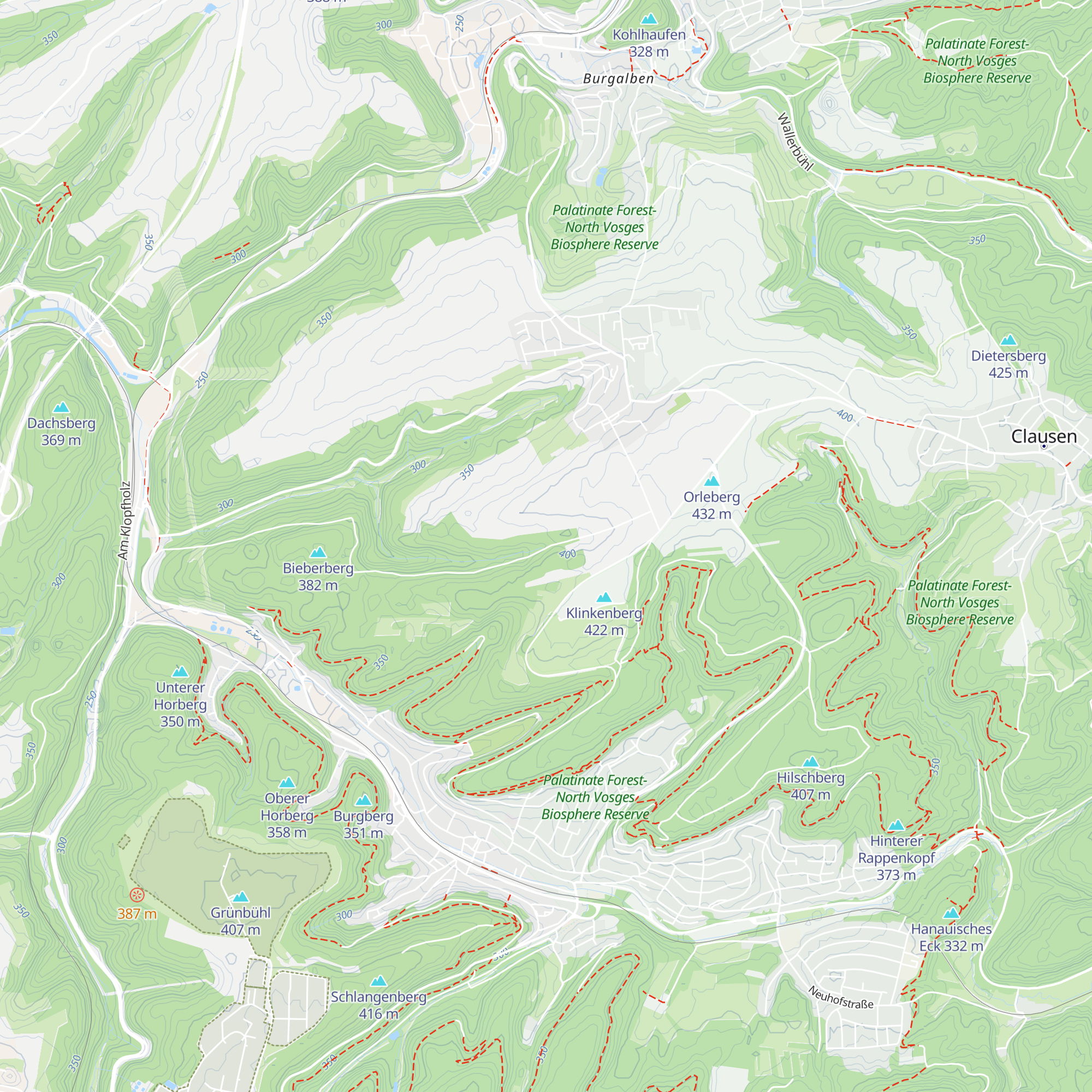 Grillhütte PWV Donsieders map