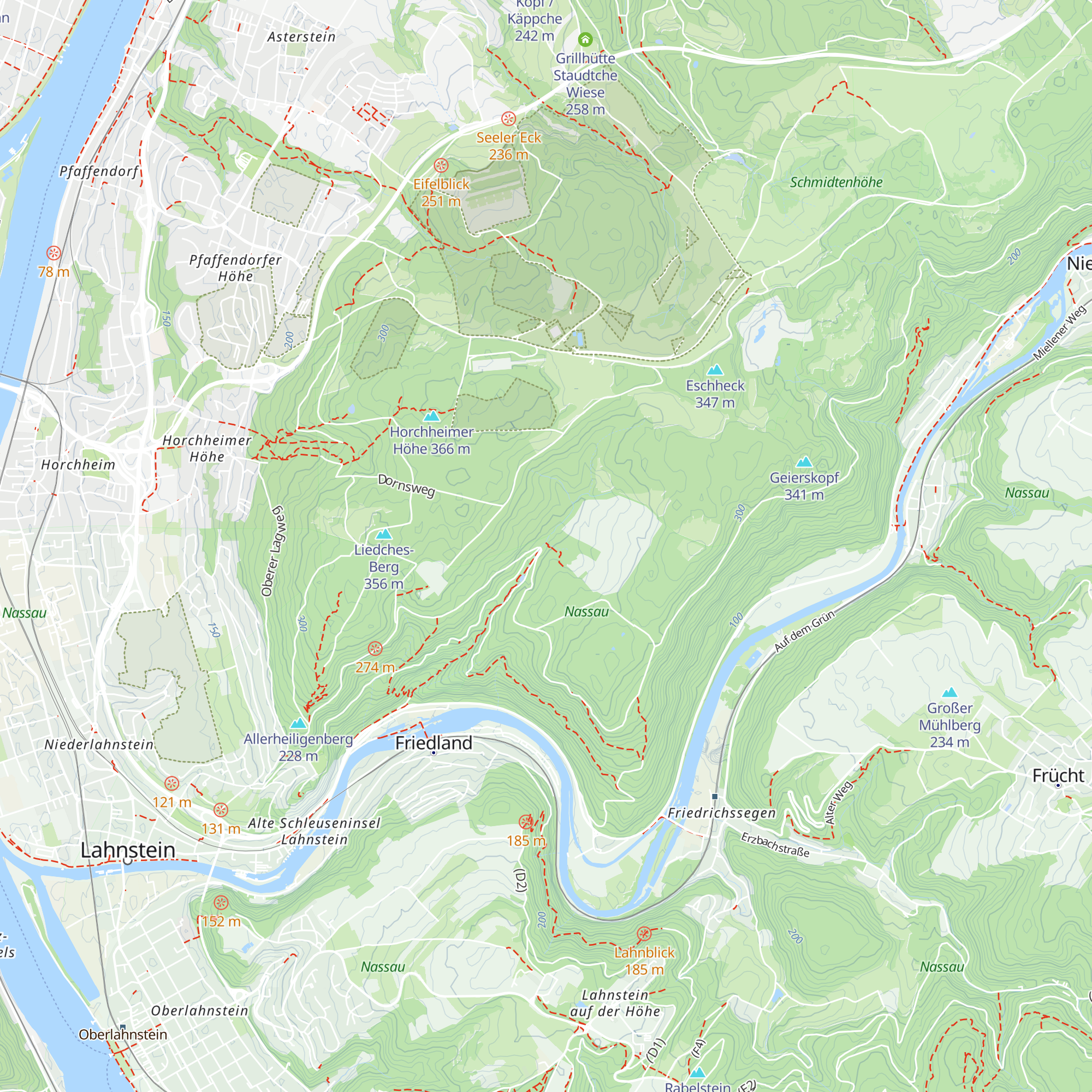 Schutzhütte Ruppertsklamm map