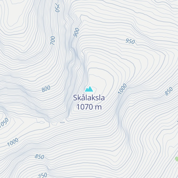 Map of Skålaksla