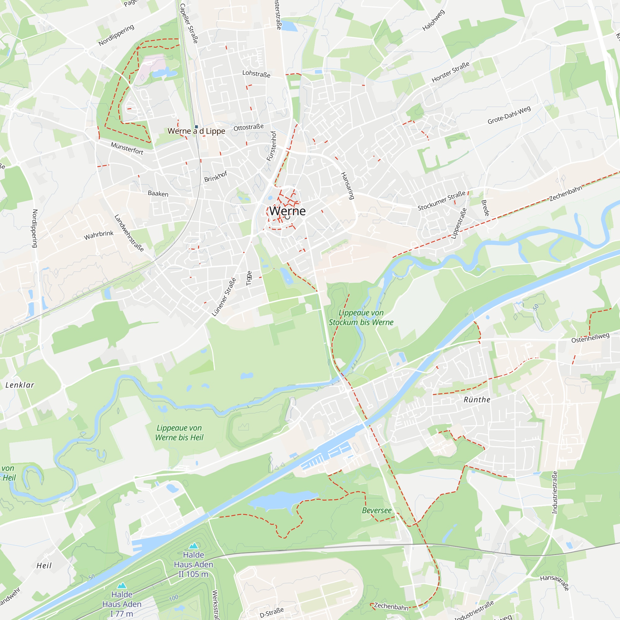 Jugendhütte map