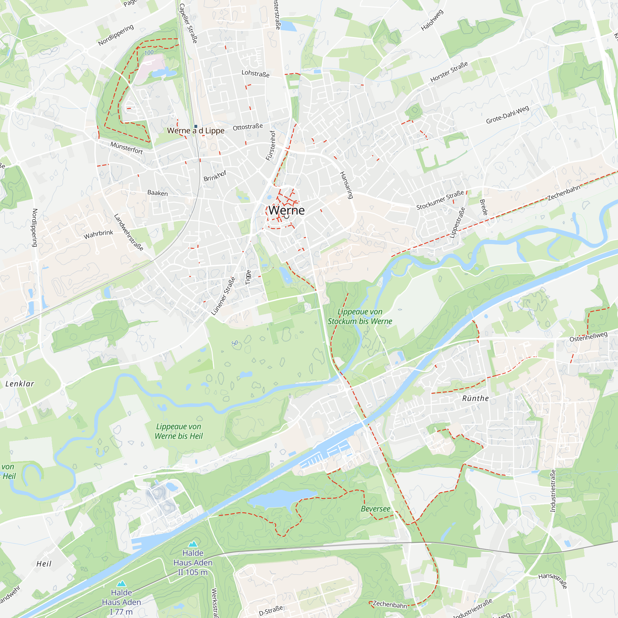 Jugendhütte map