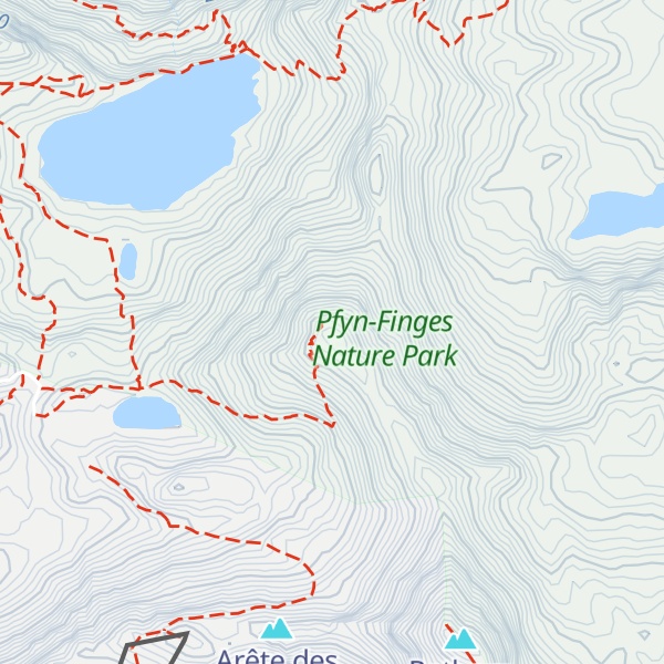 Map of Schwarzhorn