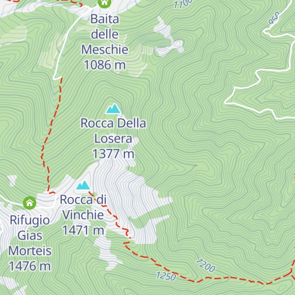 Map of Stalle Rou