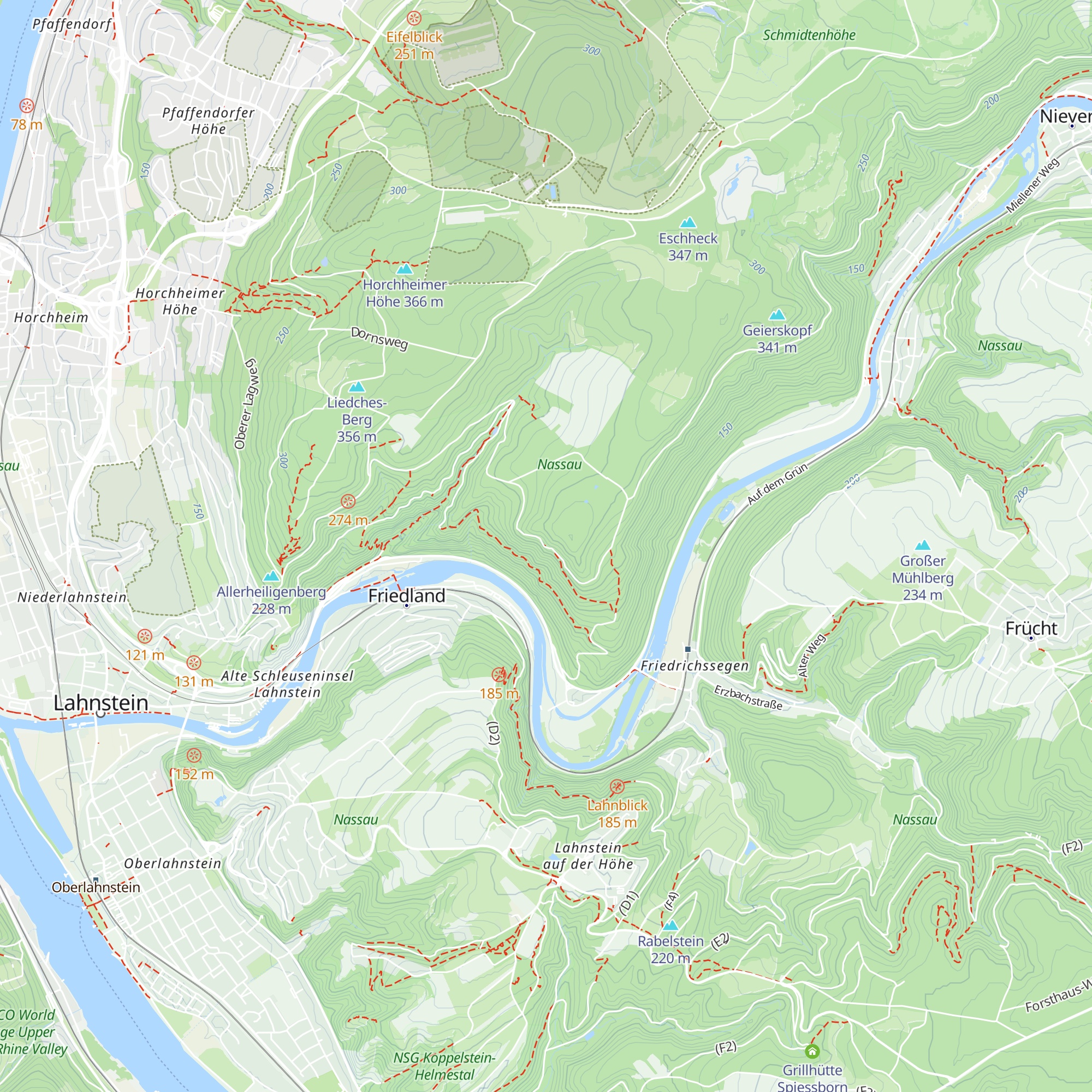 Schutzhütte Mehrsberg map
