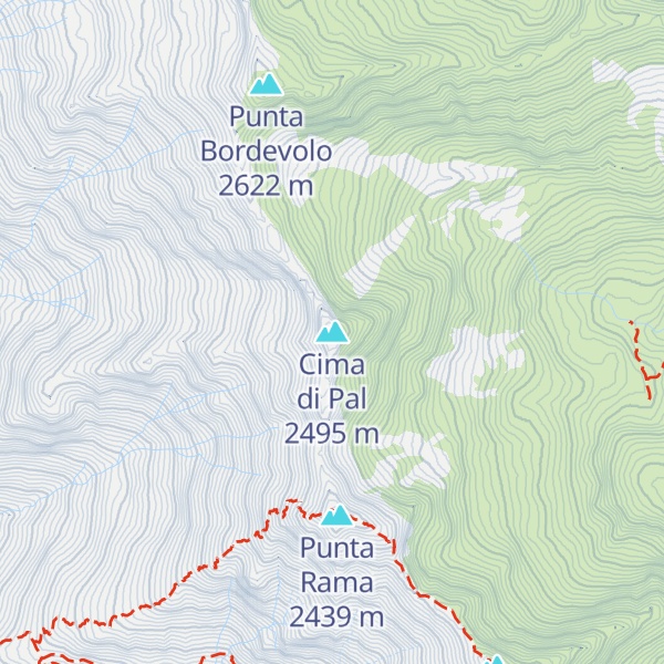 Map of Cima di Pal