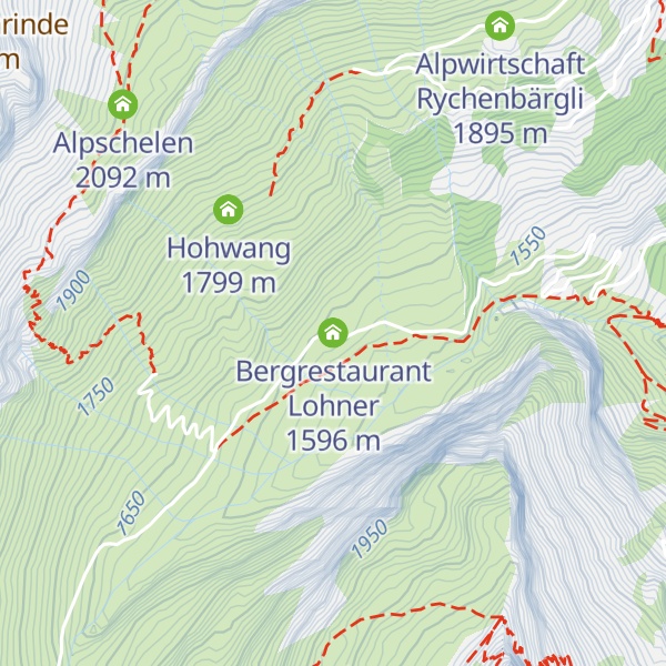 Map of Bergrestaurant Lohner