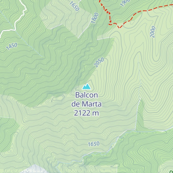 Map of Balcon de Marta
