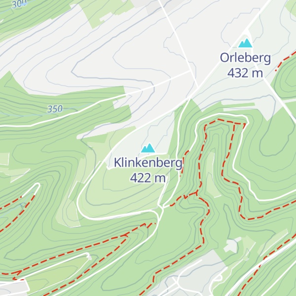 Map of Klinkenberg
