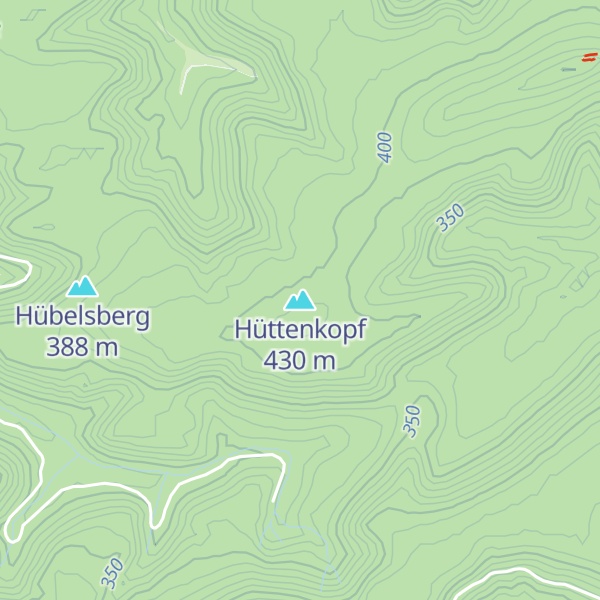 Map of Hüttenkopf