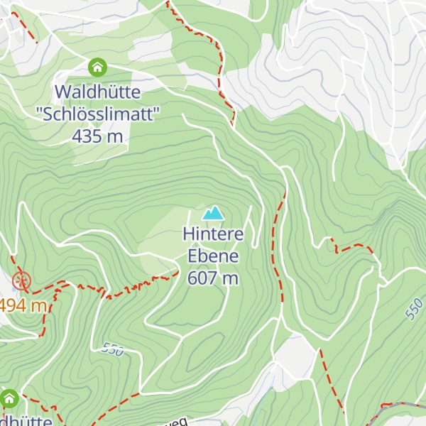 Map of Hintere Ebene