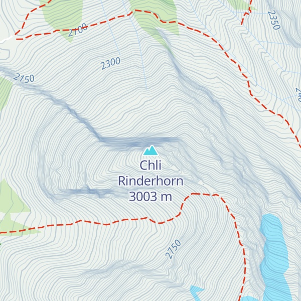 Map of Chli Rinderhorn