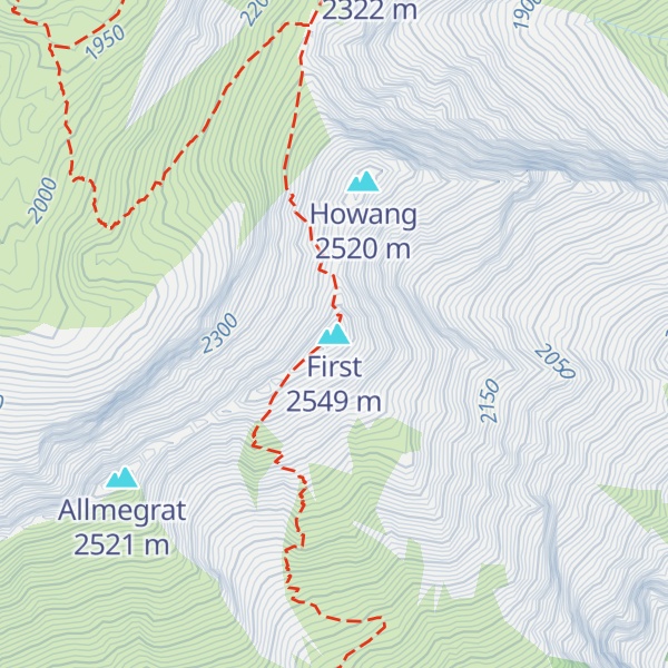 Map of First