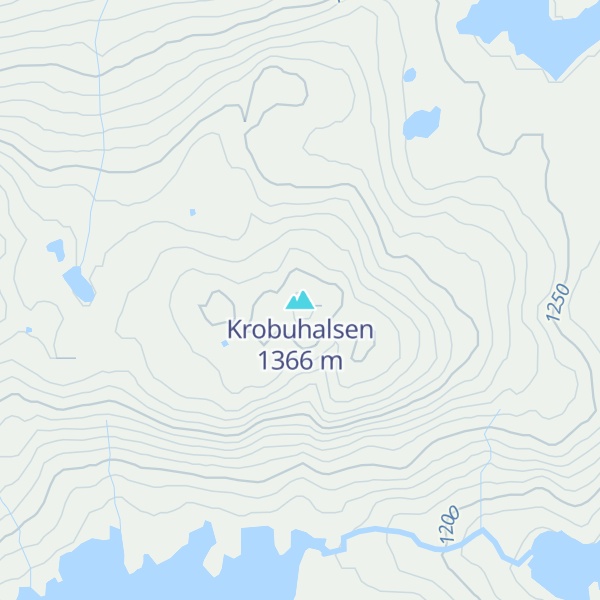 Map of Krobuhalsen