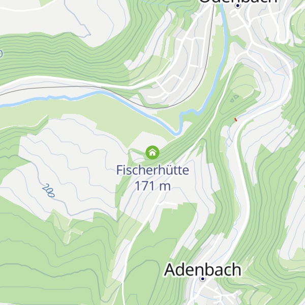 Map of Fischerhütte