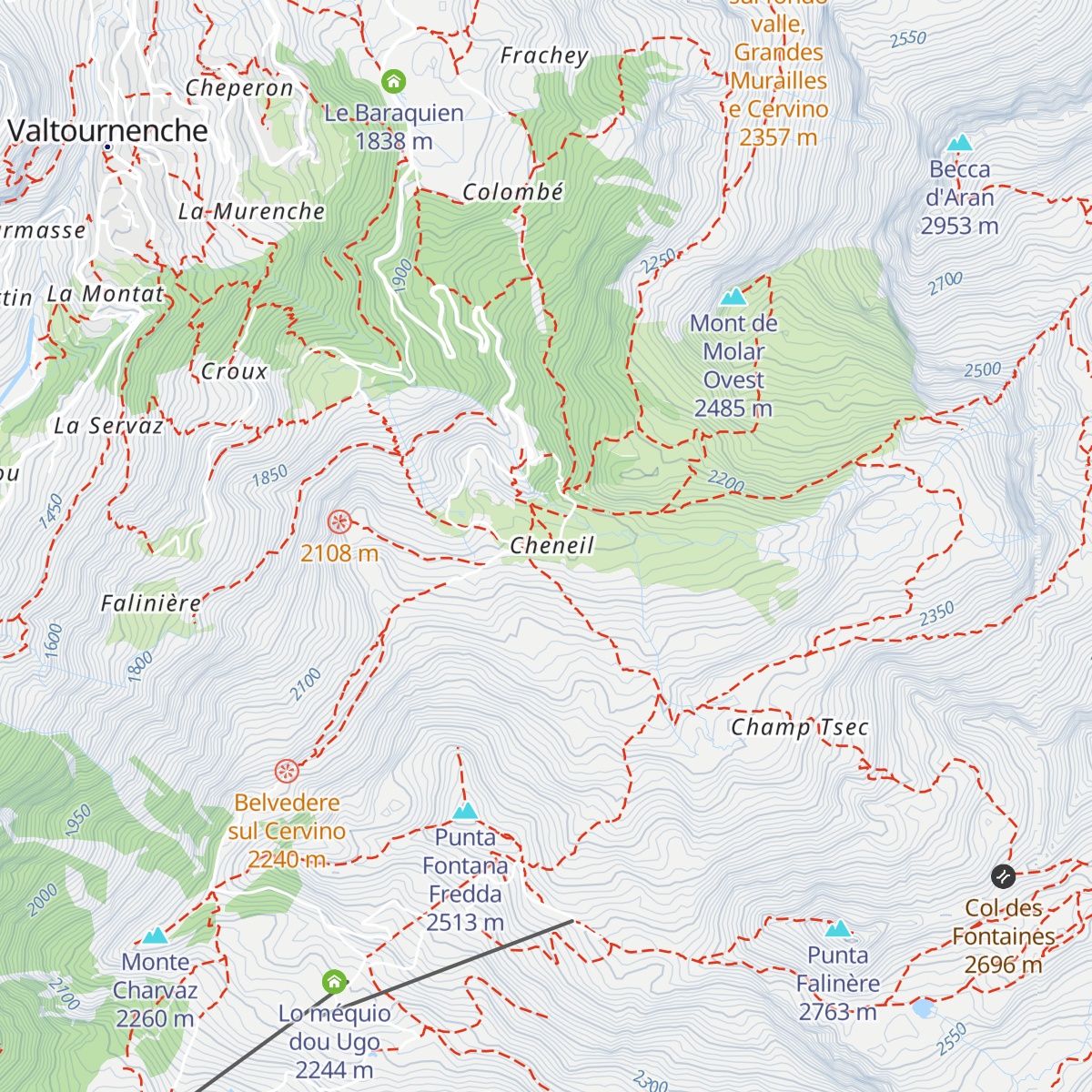 Panorama al Bich map