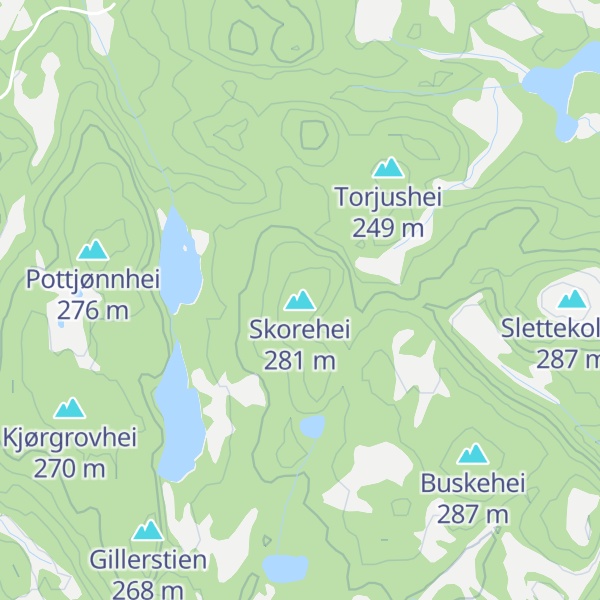 Map of Skorehei