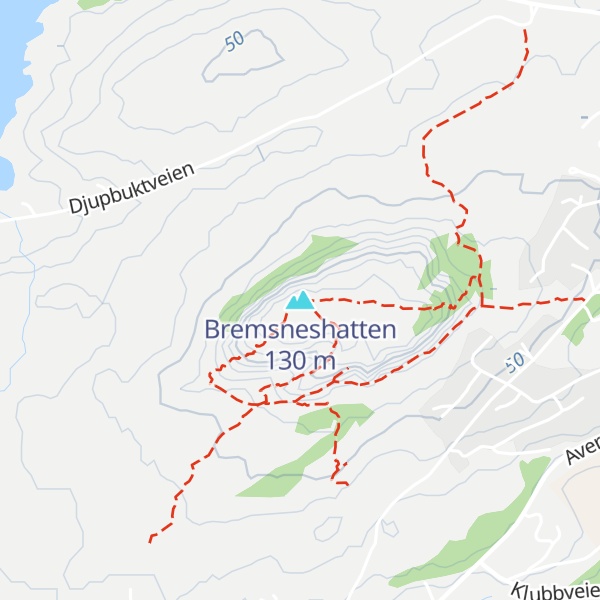 Map of Bremsneshatten