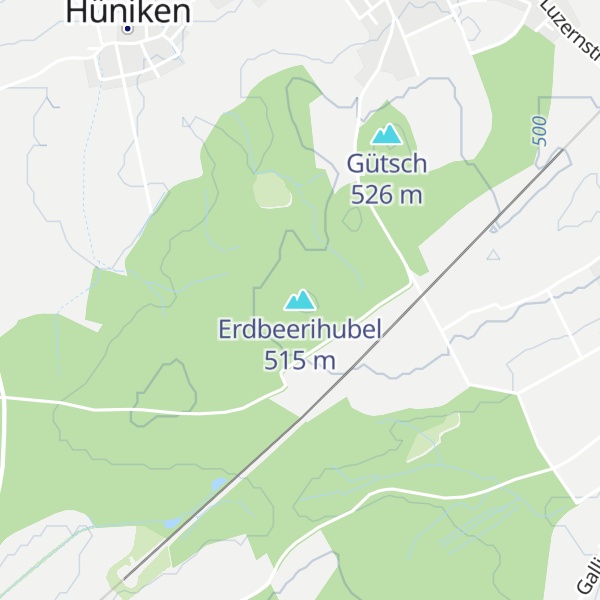 Map of Erdbeerihubel